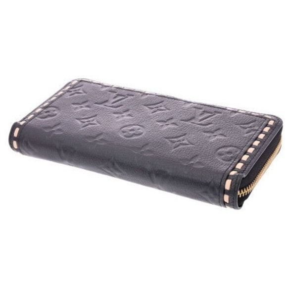 Louis Vuitton Empreinte Zippy Wallet Black Leather Long - Picture 3 of 12